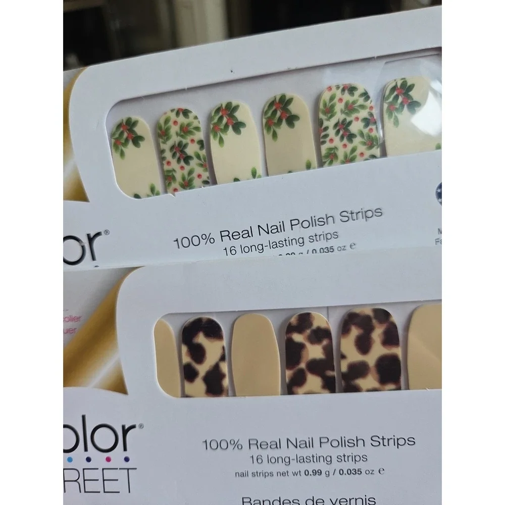 COLOR STREET NAIL STRIPS Lot Of 24 Nail Polish Strips Assorted Colors Designs